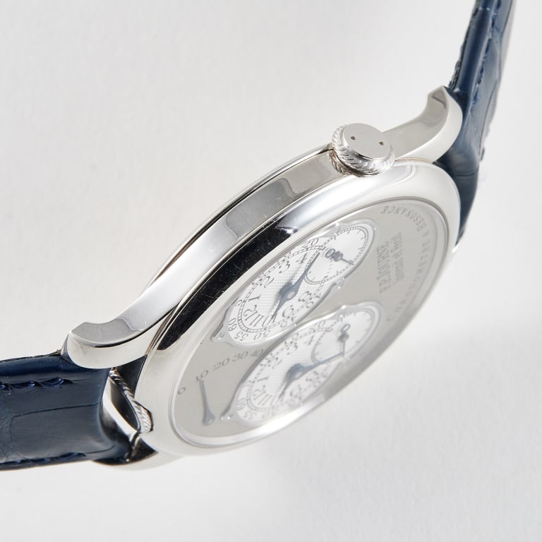 Chronomètre À Résonance Platinum Silver Dial 40mm Product Image 4