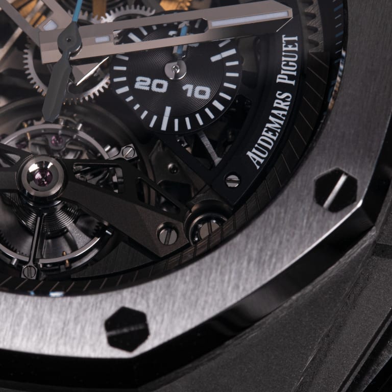 Royal Oak Concept Tourbillon Chronograph Openworked Titanium Skeleton Dial 44mm Product Image 6