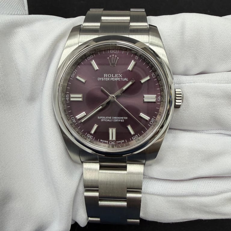 Oyster Perpetual Steel Purple Dial 36mm Product Image 1