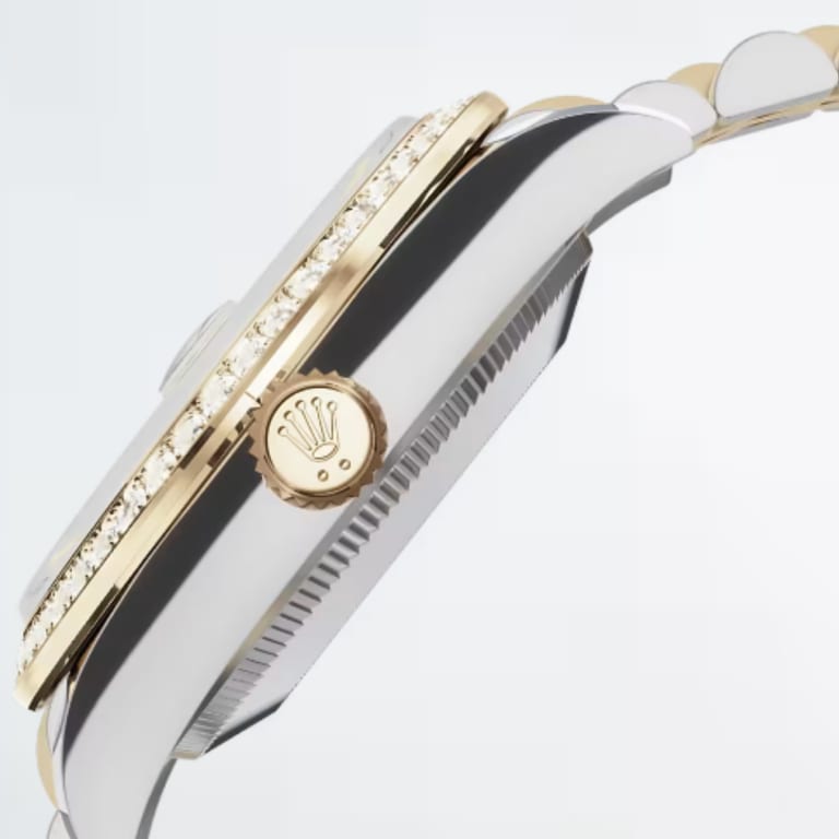 Datejust Yellow Gold & Steel Diamond Green Dial 31mm Product Image 2