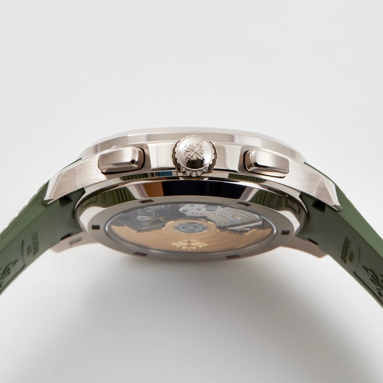 Aquanaut Chronograph White Gold Green Dial 42mm Product Image 4