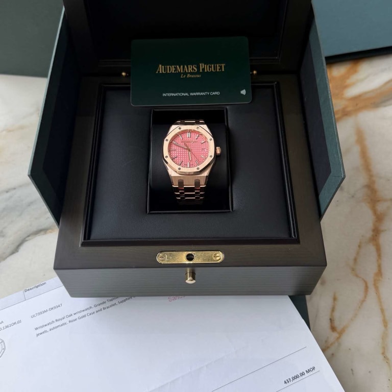 Royal Oak Selfwinding Rose Gold Pink Dial 34mm Product Image 5