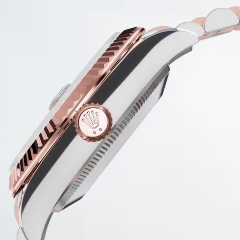 Datejust Rose Gold & Steel Brown Dial 31mm Product Image 2
