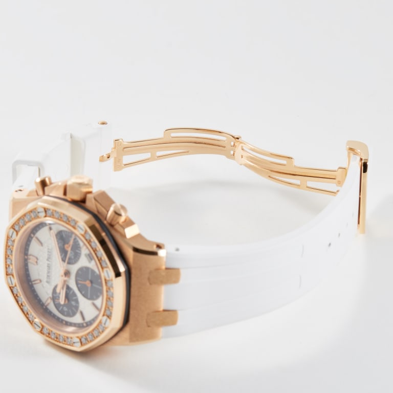 Royal Oak Offshore Rose Gold Diamond Silver Dial 37mm Product Image 10