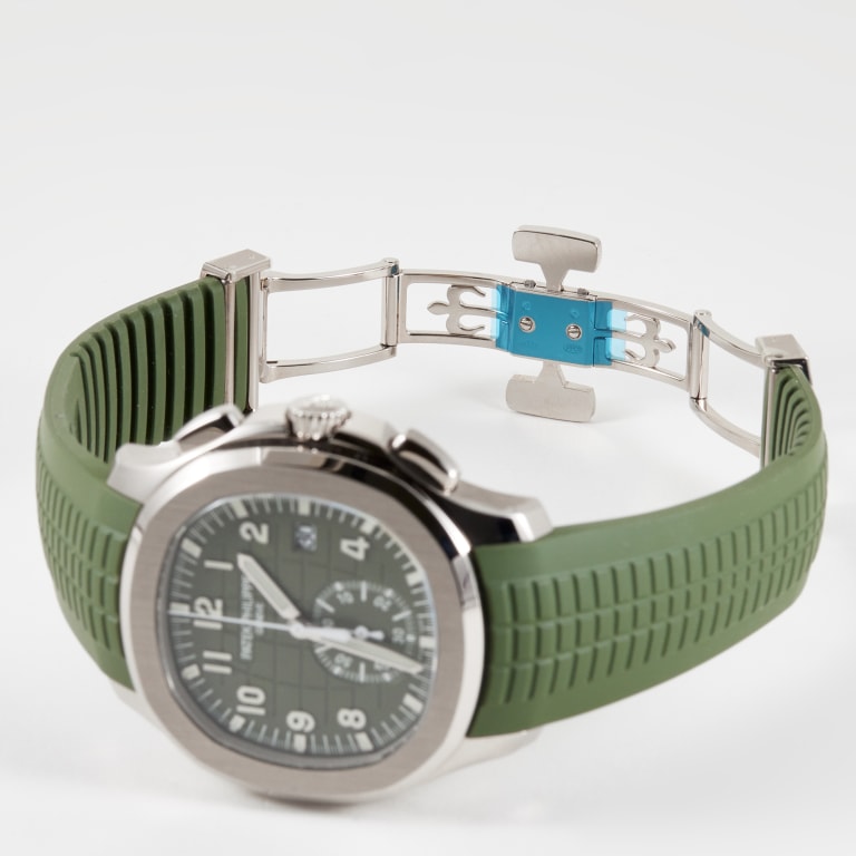 Aquanaut Chronograph White Gold Green Dial 42mm Product Image 10