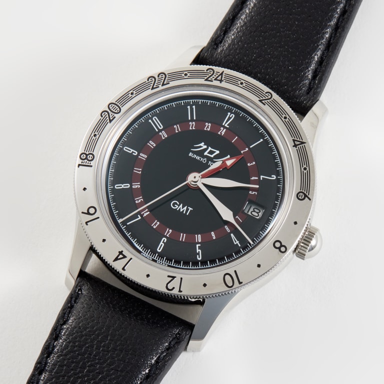 GMT 1 Steel Black Dial 38mm Product Image 1
