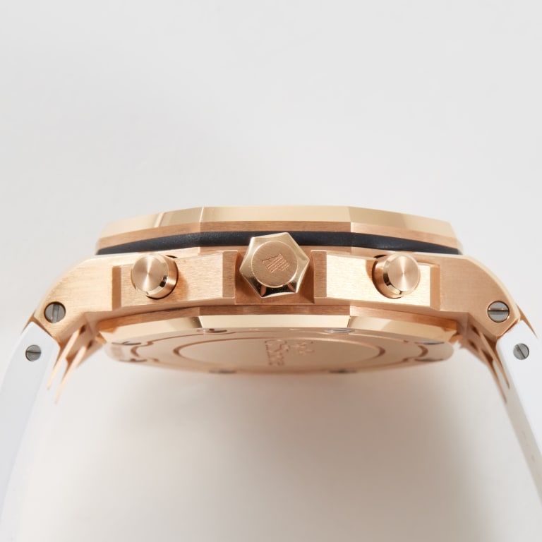 Royal Oak Offshore Rose Gold Diamond Silver Dial 37mm Product Image 5