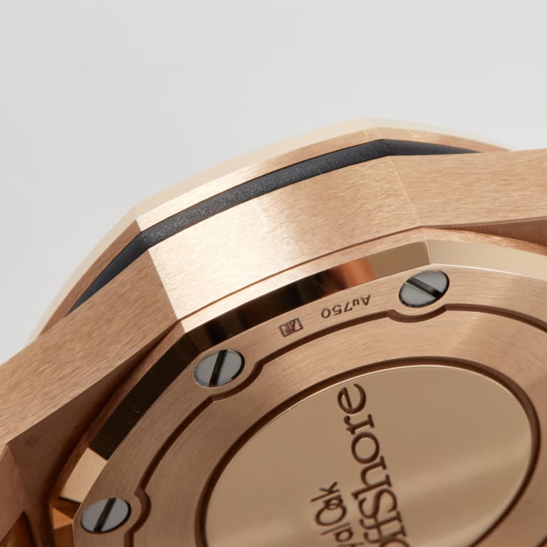 Royal Oak Offshore Rose Gold Diamond Silver Dial 37mm Product Image 8