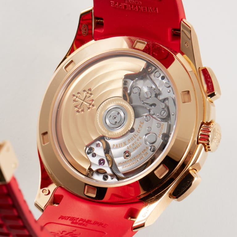 Aquanaut Luce "Rainbow" Chronograph Rose Gold Diamond White Dial 39mm Product Image 10