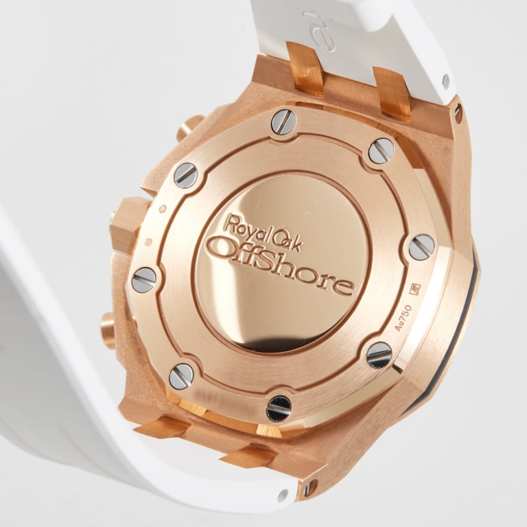 Royal Oak Offshore Rose Gold Diamond Silver Dial 37mm Product Image 7