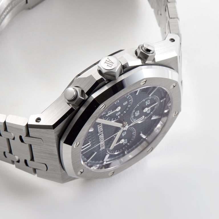 Royal Oak Chronograph "50 Anniversary" Steel Blue Dial 41mm Product Image 4
