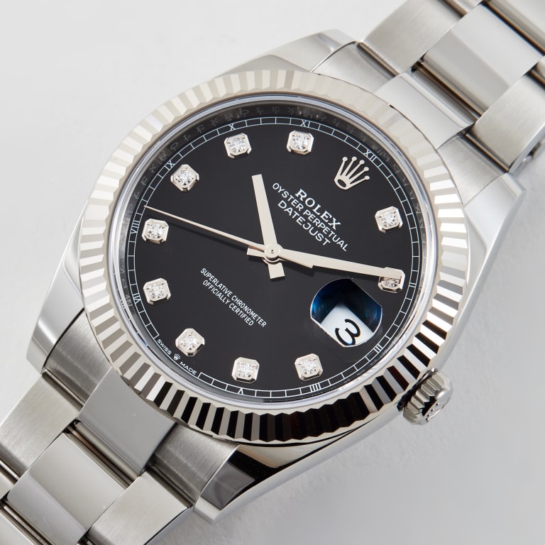 Datejust Steel Black Dial 41mm Product Image 1