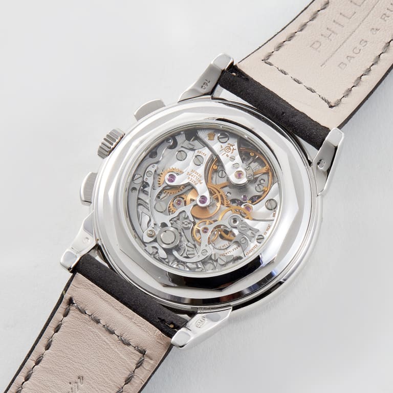 Perpetual Calendar Chronograph White Gold Silver Dial 40mm Product Image 7
