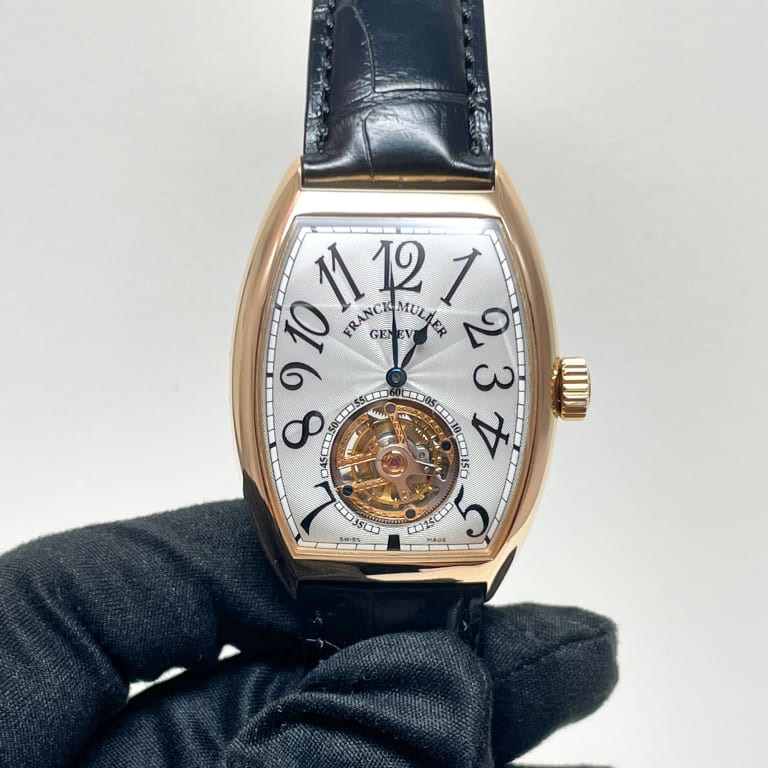 Cintree Curvex Rose Gold Silver Dial 35mm Product Image 1