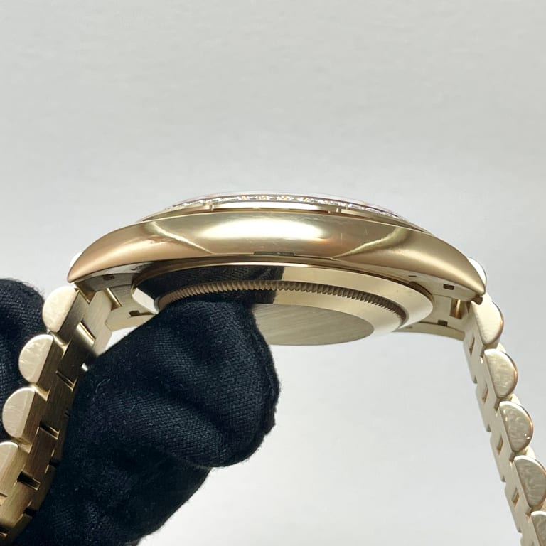 Day-Date Yellow Gold Diamond Black Dial 40mm Product Image 7