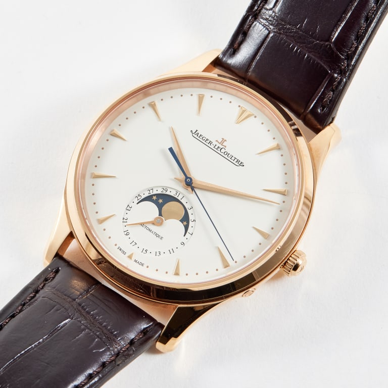 Master Ultra Thin Master Ultra Thin Moon Rose Gold White Dial 39mm Product Image 1