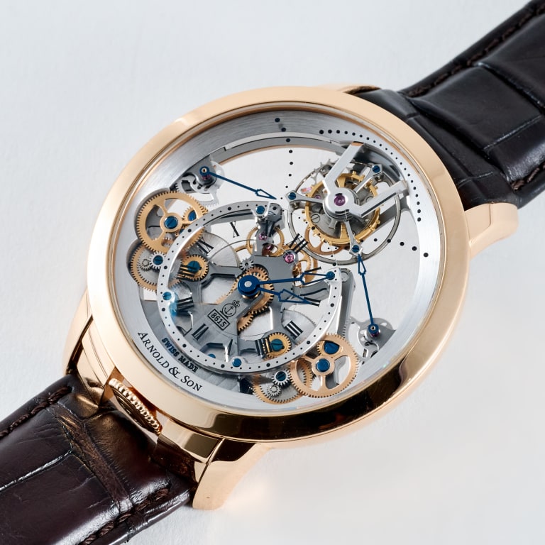 Time Pyramid Tourbillon Rose Gold Skeleton Dial 44mm Product Image 1