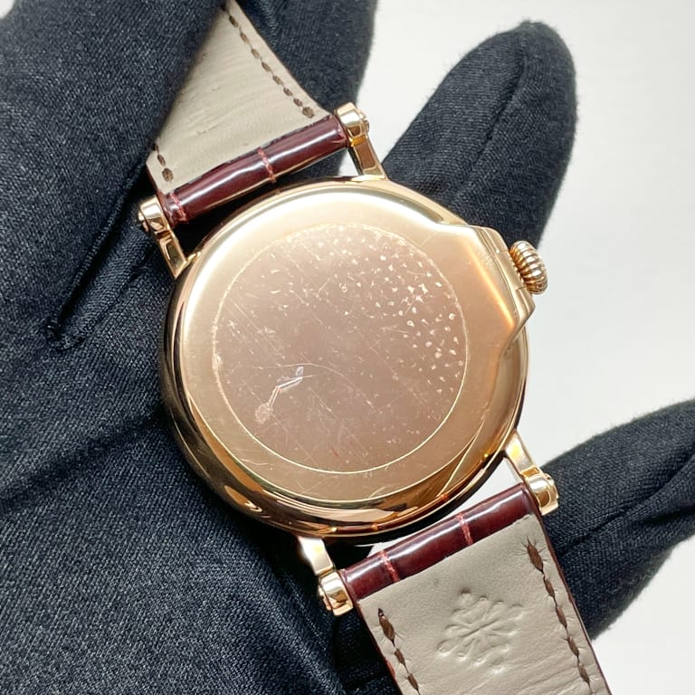 Perpetual Calendar Retrograde Date Yellow Gold White Dial 38mm Product Image 8