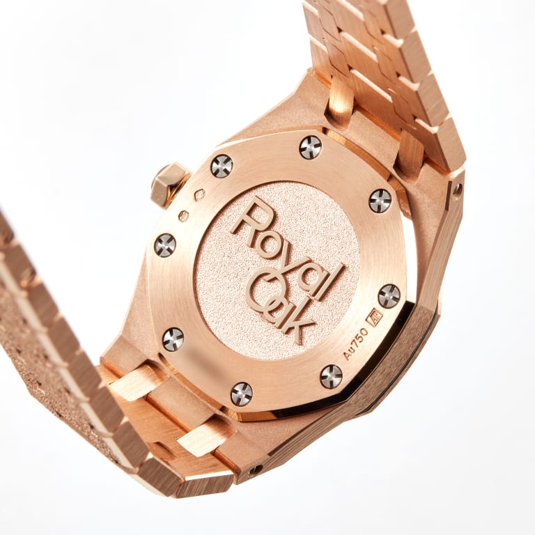 Royal Oak Mini Frosted Rose Gold Pink Dial 23mm Product Image 7