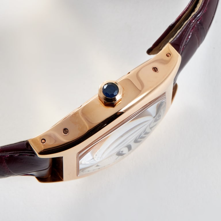 Tortue CPCP Rose Gold Silver Dial 33mm Product Image 4