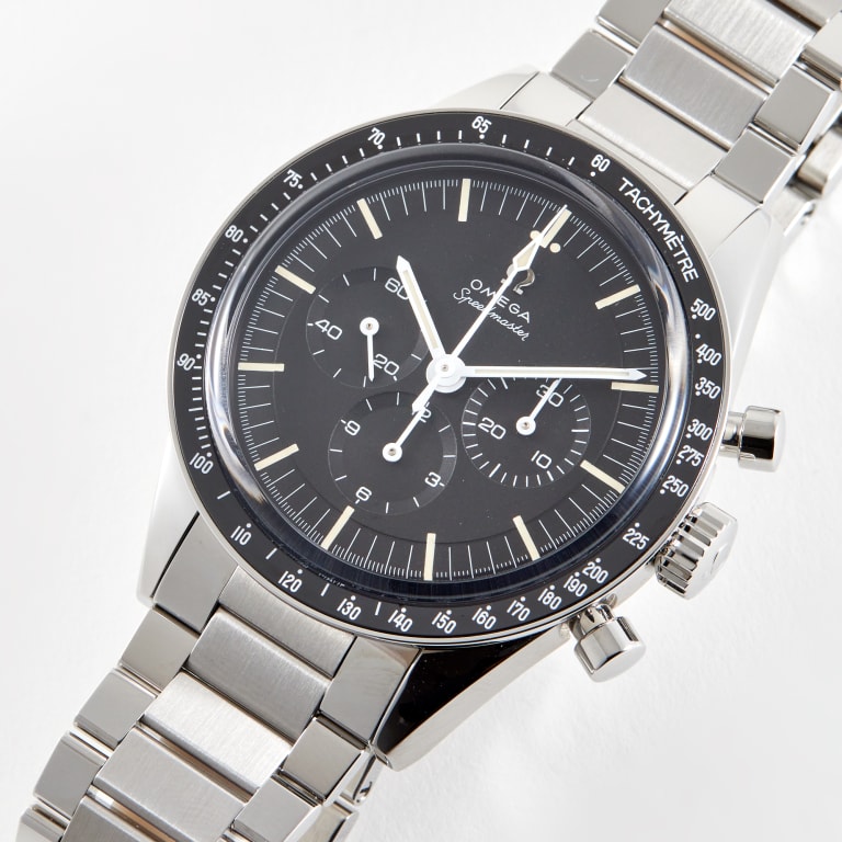 Speedmaster Moonwatch Steel Black Dial 39mm Product Image 1