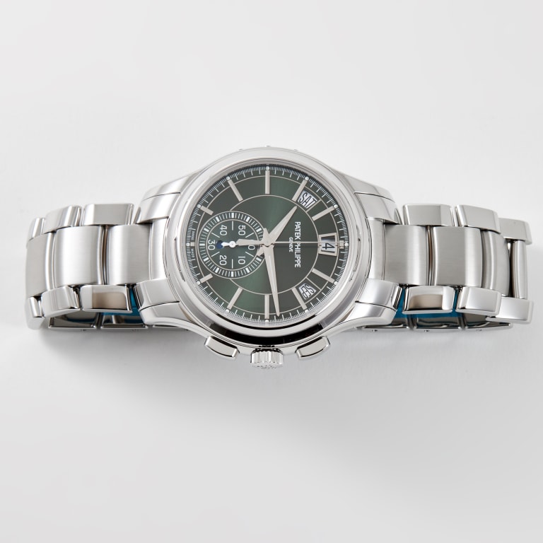 Annual Calendar Chronograph Steel Green Dial 42mm Product Image 11