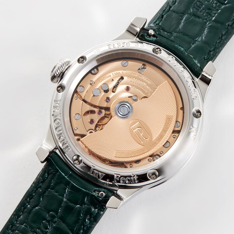 Classique Lune Platinum Silver Dial 40mm Product Image 6