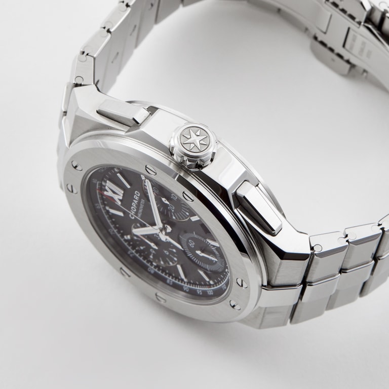 Alpine Eagle XL Chronograph Steel Black Dial 44mm Product Image 3