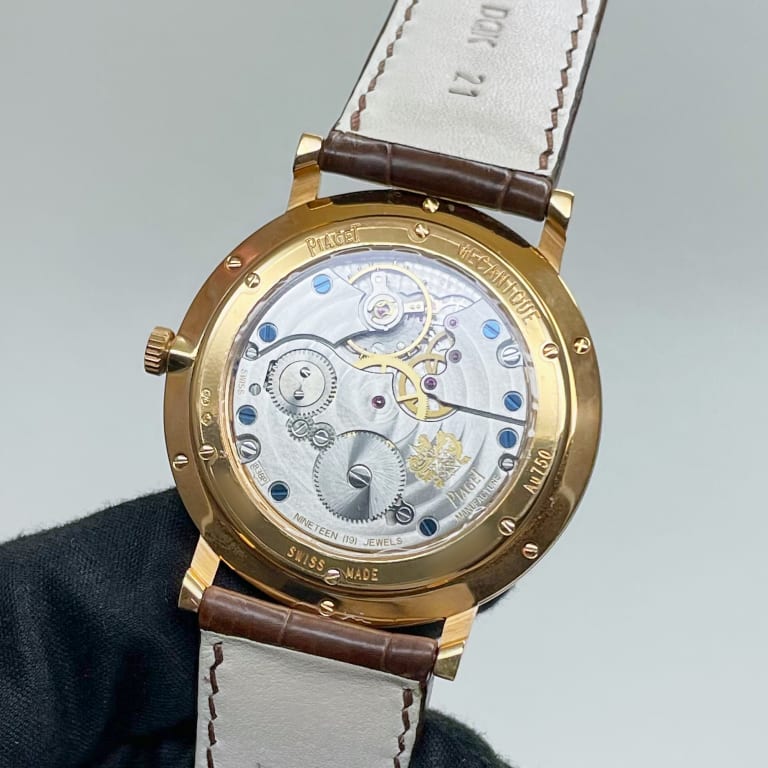 Altiplano Small Seconds Rose Gold Silver Dial 40mm Product Image 10
