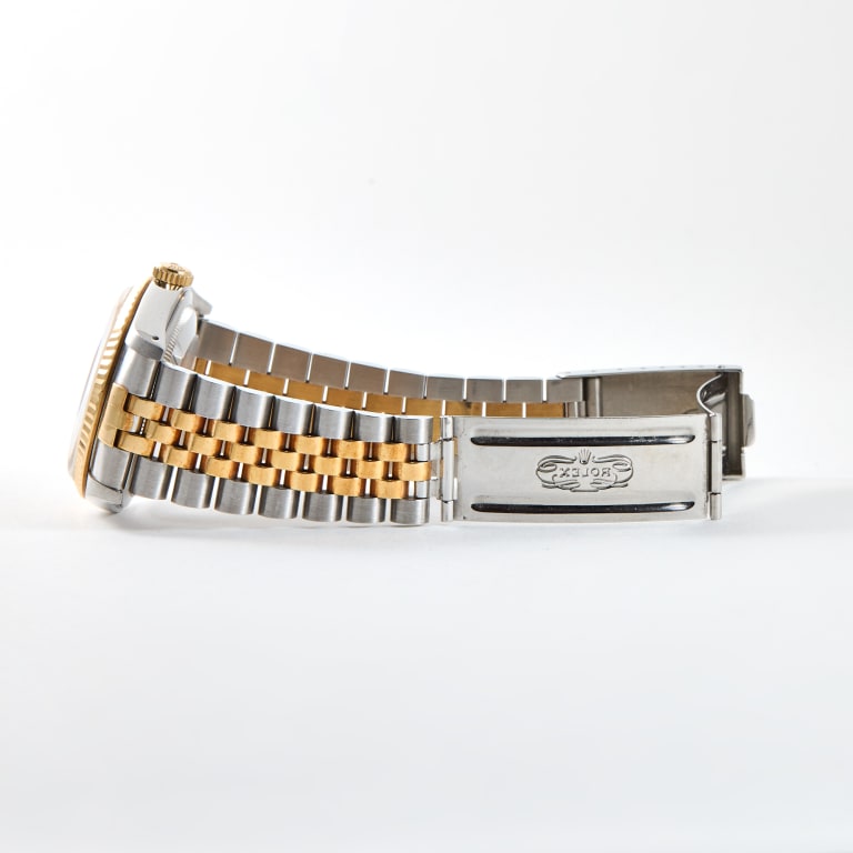 Vintage Datejust Yellow Gold & Steel Jubilee Champagne Dial 36mm Product Image 9