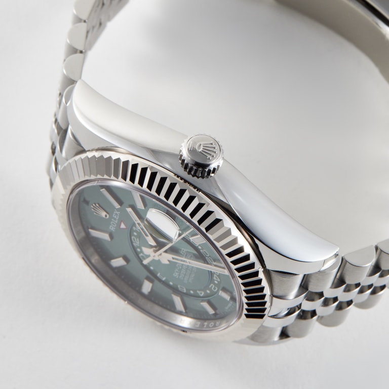 Sky-Dweller Steel Jubilee Green Dial 42mm Product Image 2