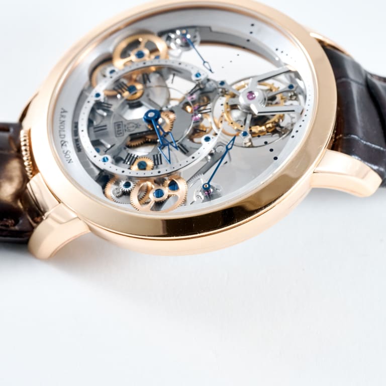 Time Pyramid Tourbillon Rose Gold Skeleton Dial 44mm Product Image 11