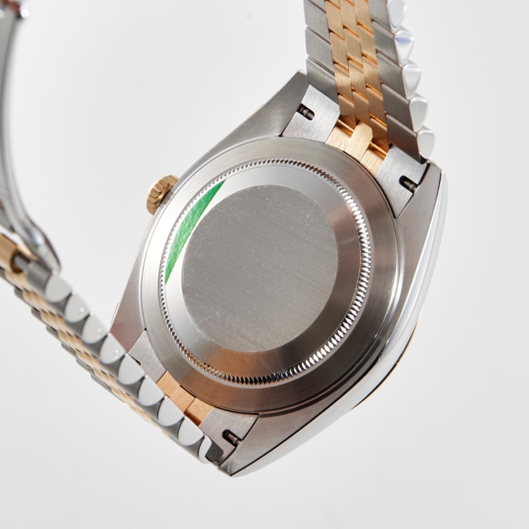 Datejust Yellow Gold & Steel Jubilee Green Dial 41mm Product Image 7