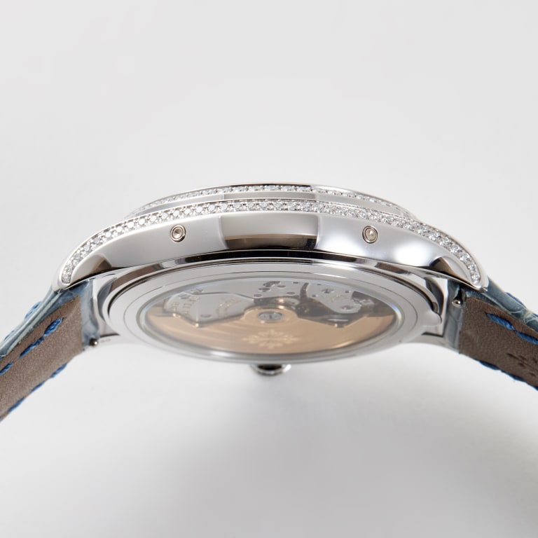Annual Calendar "Tiffany & Co." White Gold Diamond Silver Dial 38mm Product Image 6