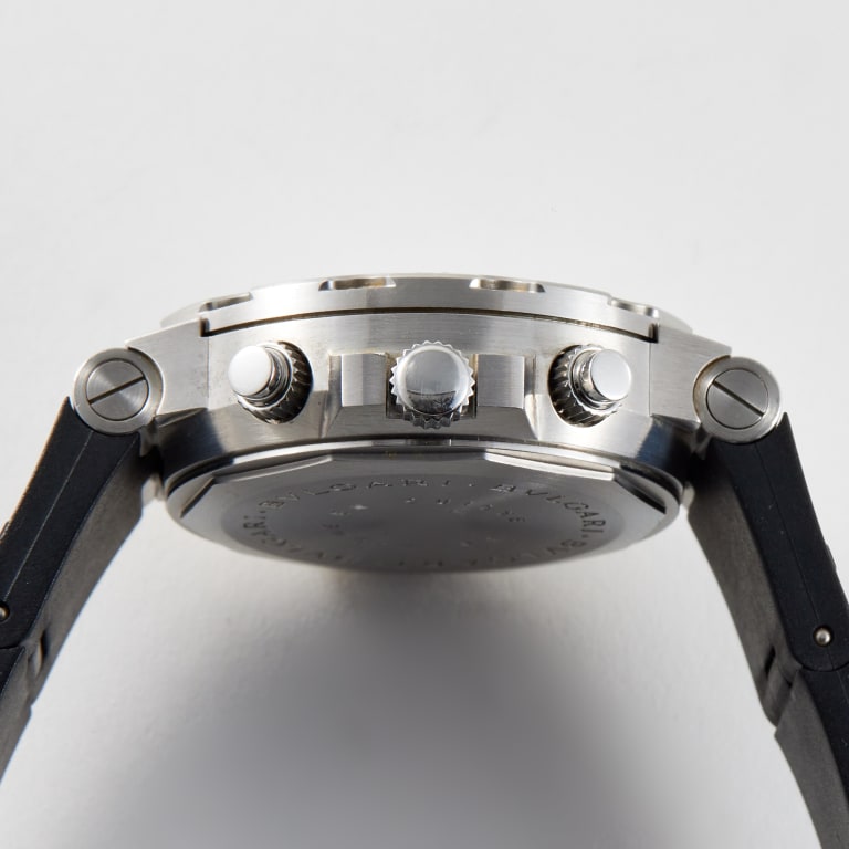Diagono Scuba Chronograph Steel White Dial 38mm Product Image 5