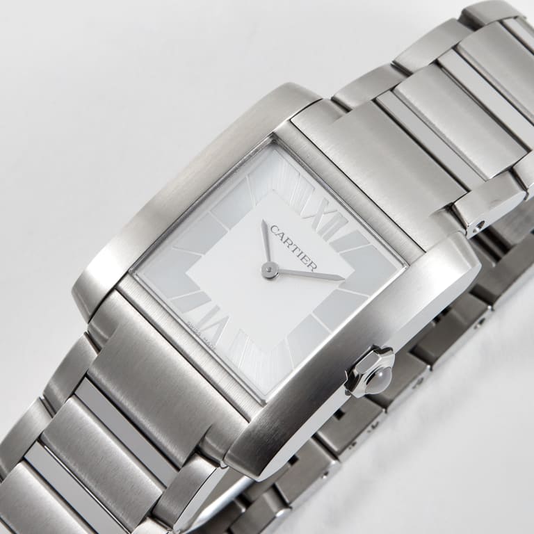 Tank Francaise Steel Silver Dial 27mm Product Image 1
