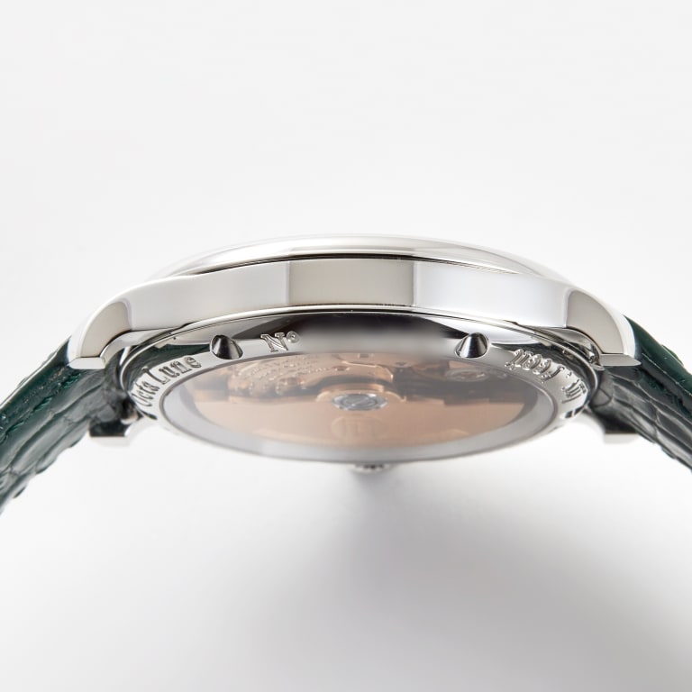Classique Lune Platinum Silver Dial 40mm Product Image 5