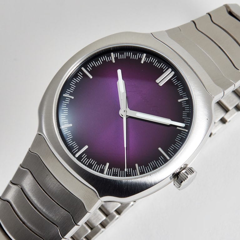 Streamliner Centre Seconds Steel Purple Haze Dial 40mm Product Image 1