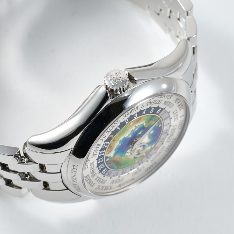World Time Platinum Cloisonné Enamel Dial 39mm Product Image 4