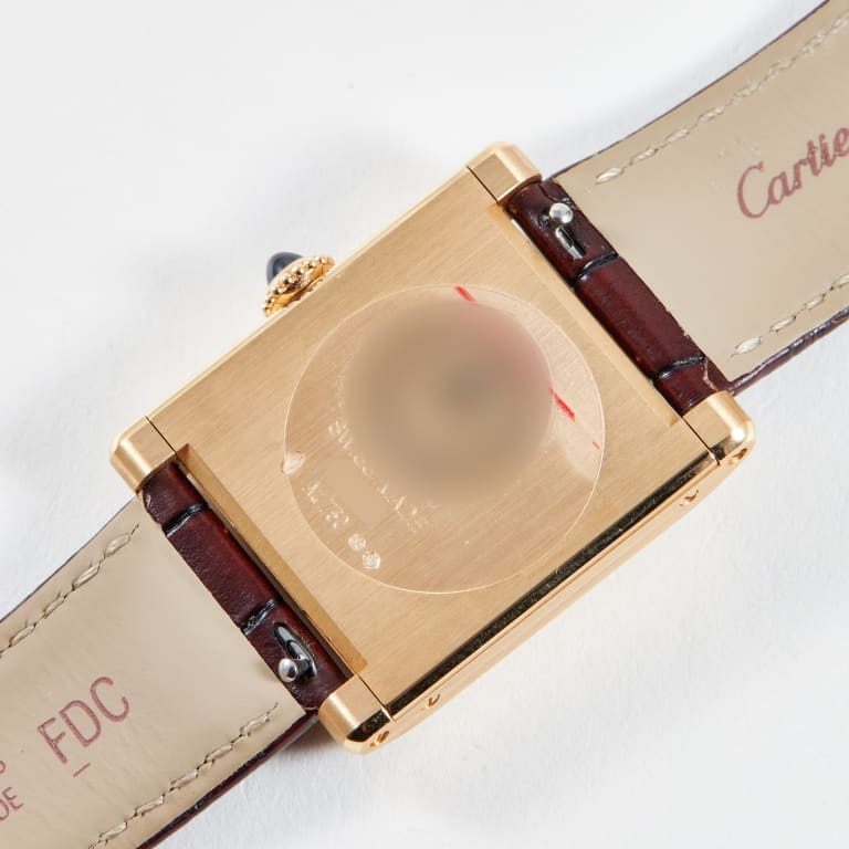 Tank Normale Yellow Gold White Dial 32mm Product Image 6