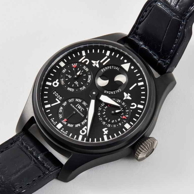 Big Pilot's Perpetual Calendar Top Gun Ceramic Black Dial 48mm Product Image 1