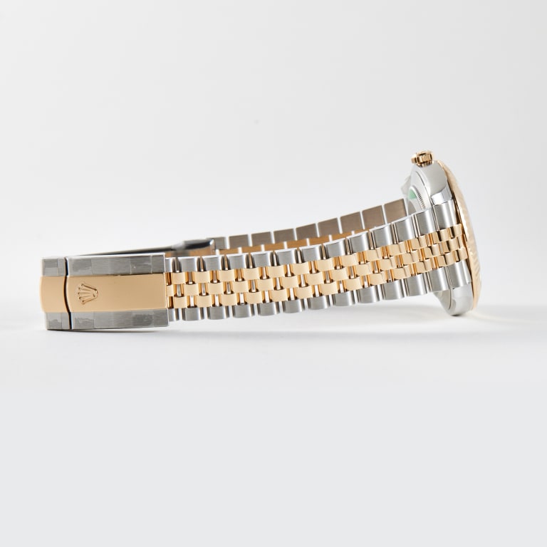 Datejust Yellow Gold & Steel Jubilee Green Dial 41mm Product Image 8