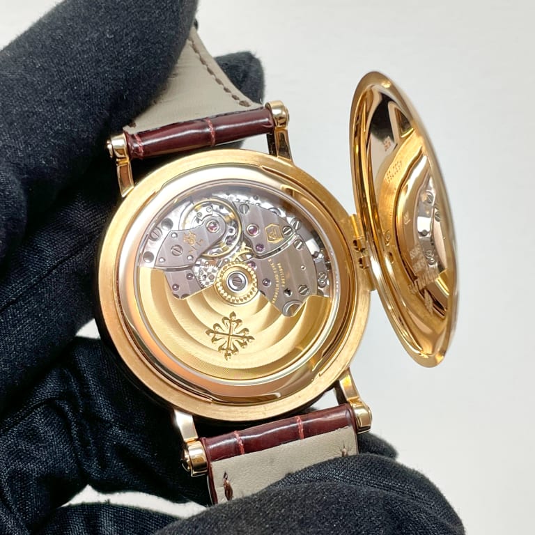 Perpetual Calendar Retrograde Date Yellow Gold White Dial 38mm Product Image 10