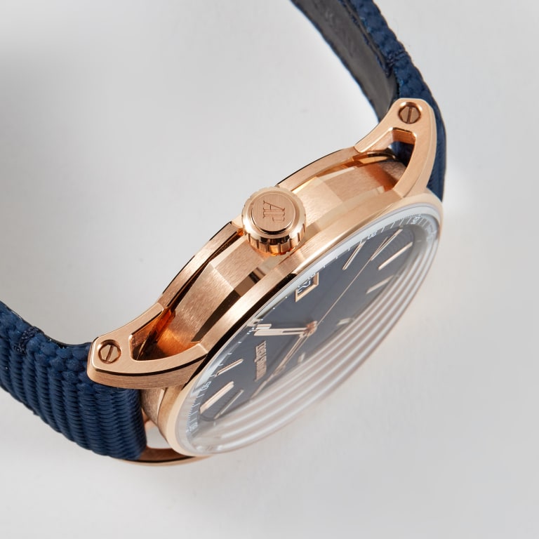 Code 11.59 Rose Gold Blue Dial 41mm Product Image 4