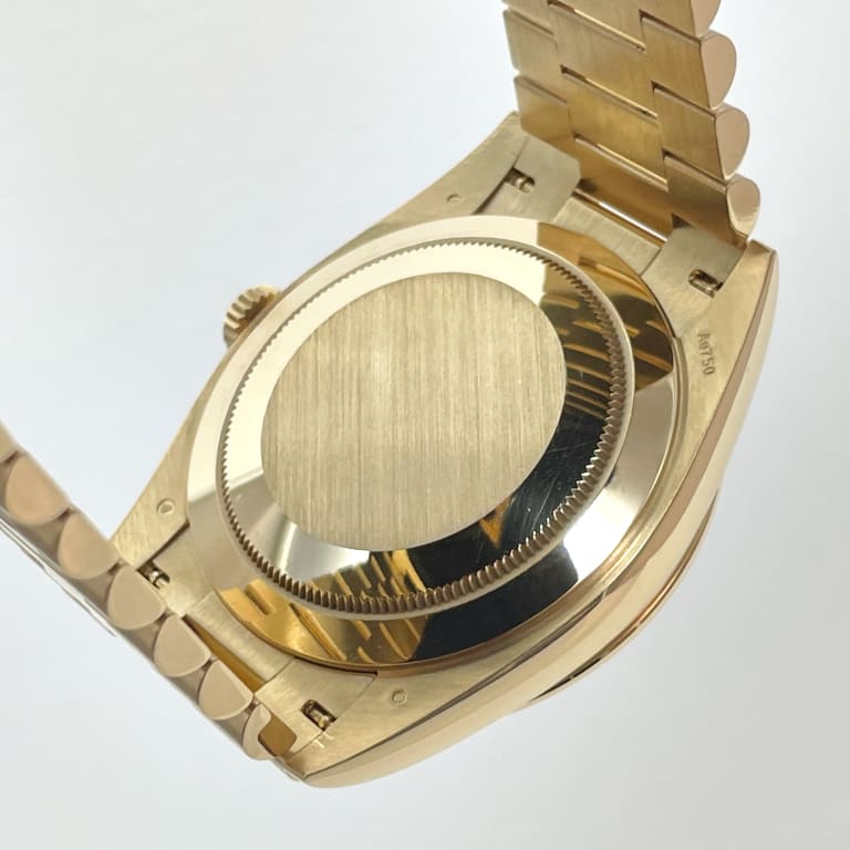 Day-Date Yellow Gold Diamond Black Dial 40mm Product Image 8