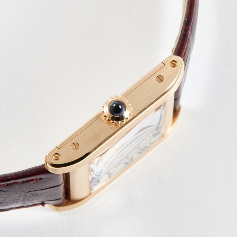 Tank Normale Yellow Gold White Dial 32mm Product Image 3