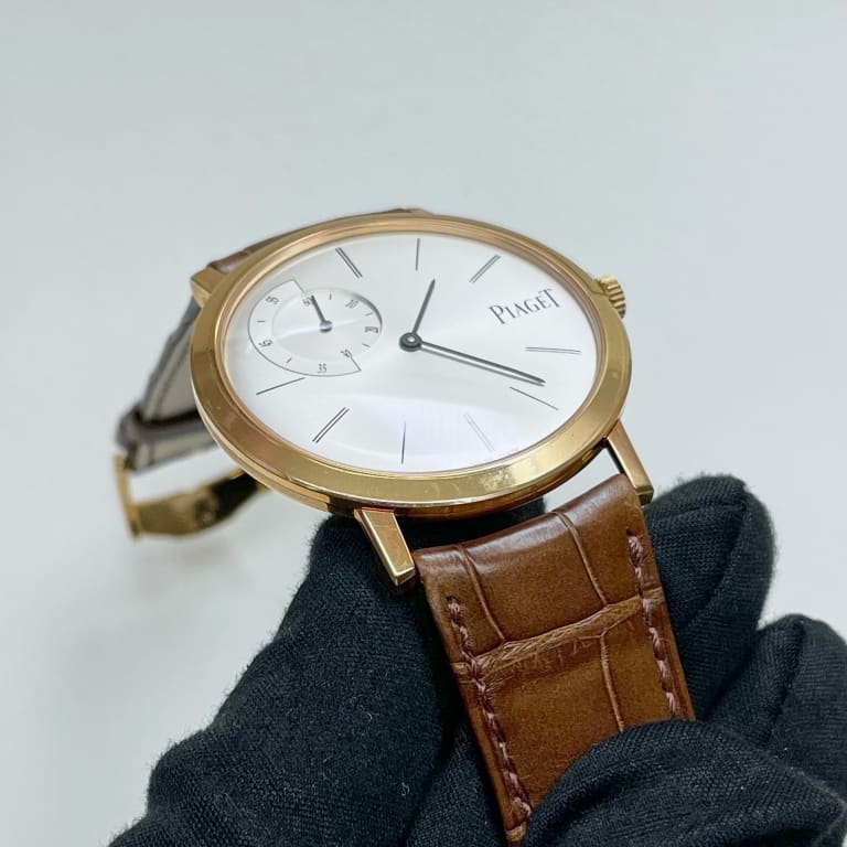 Altiplano Small Seconds Rose Gold Silver Dial 40mm Product Image 3