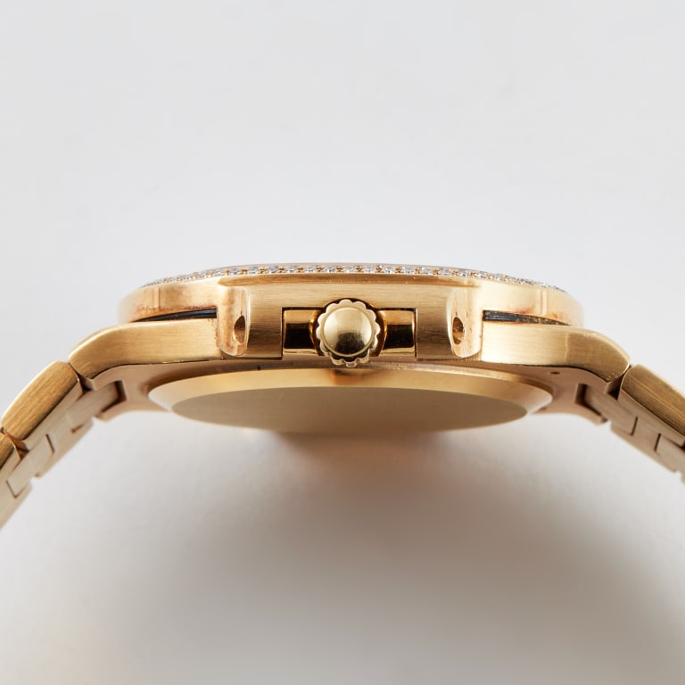 Nautilus Yellow Gold Diamond Pave Dial 37mm Product Image 5