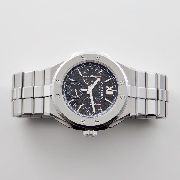Alpine Eagle XL Chronograph Steel Black Dial 44mm Product Image 11
