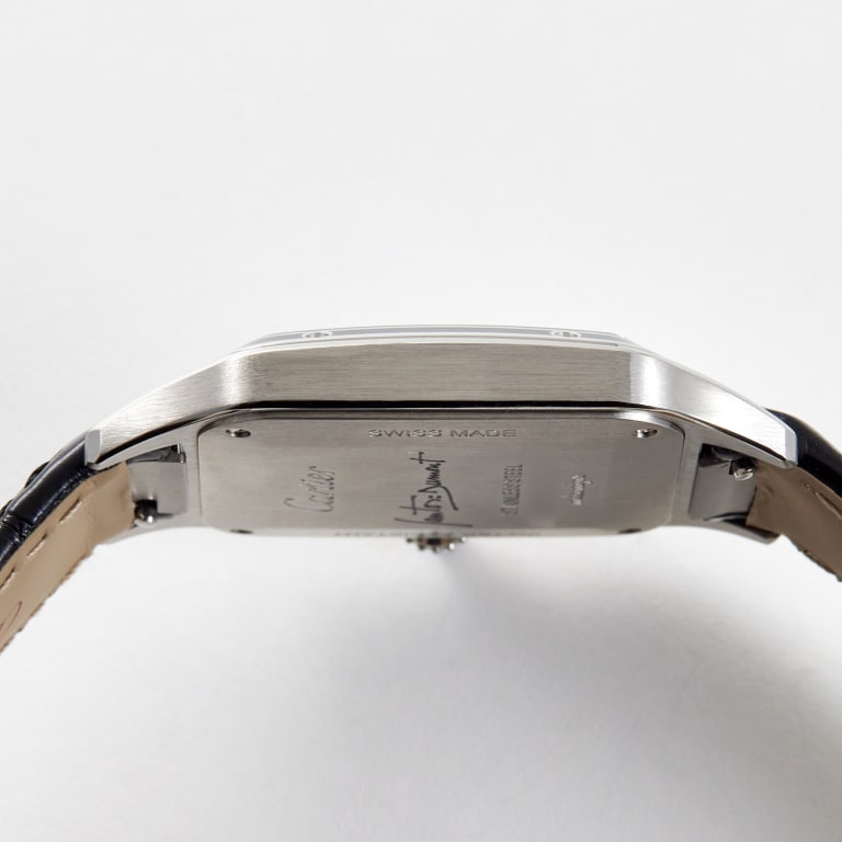 Santos-Dumont Steel Black Dial 31mm Product Image 6